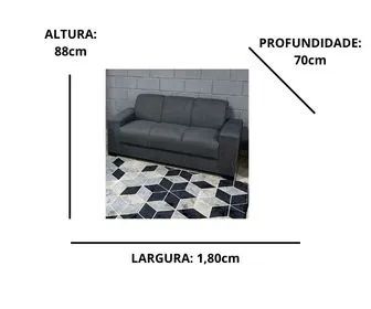 Conjunto Sofá Danúbio 2 e 3 Lugares - (Promoção)! - Foto 3