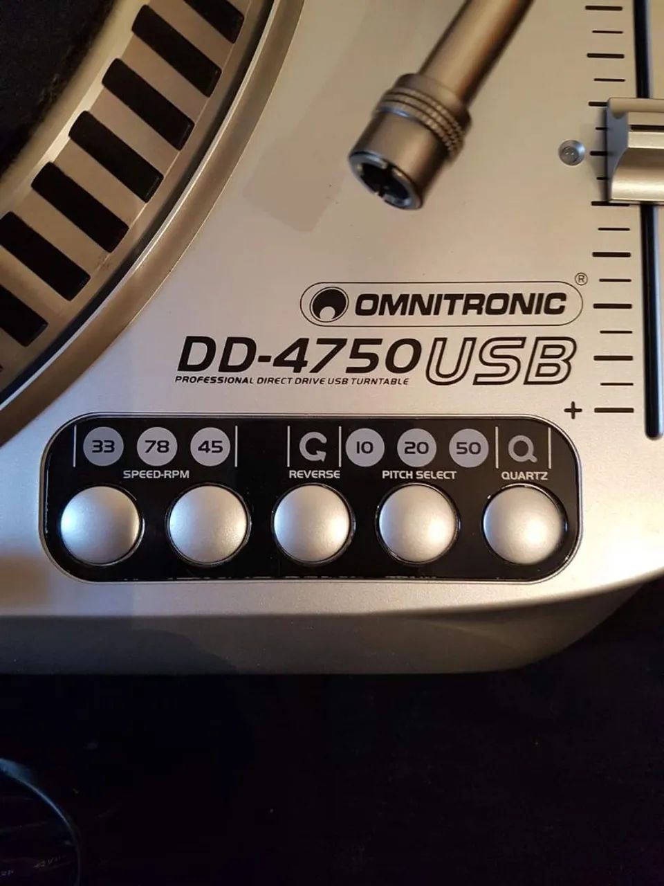 Toca Discos Omnitronic DD4750 USB - Foto 4