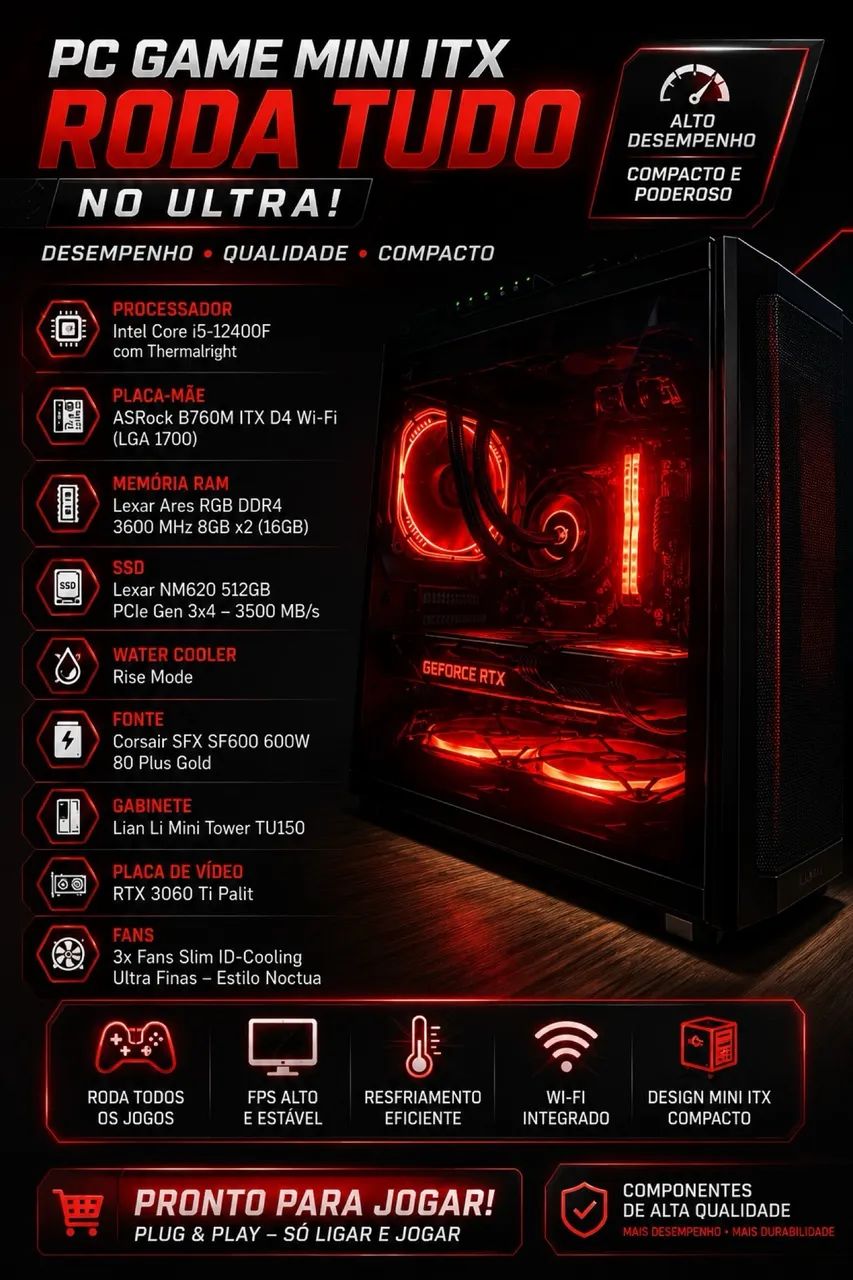 PC GAMER MINI ITX  - Foto 3