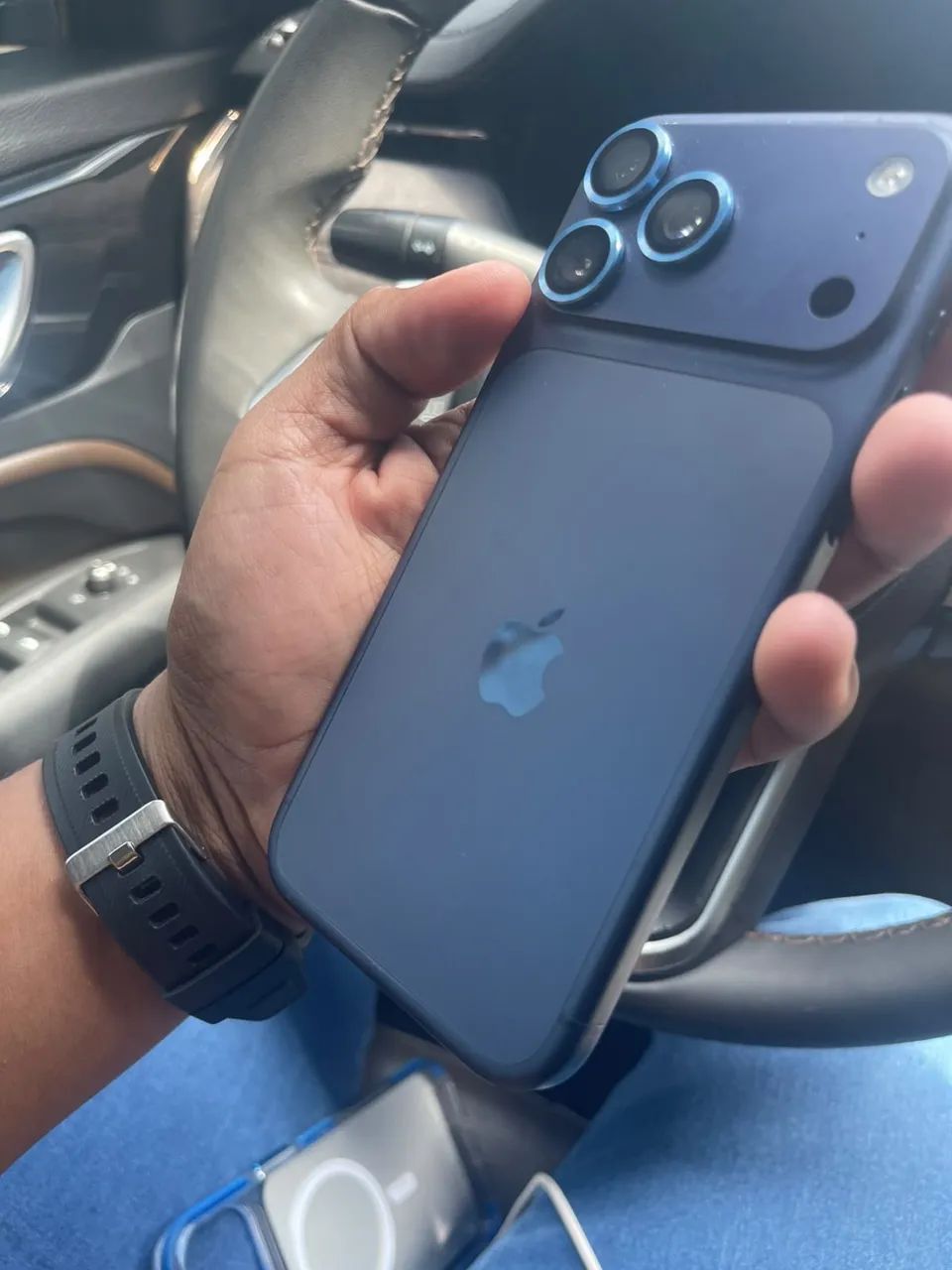 iPhone Pro Max 256 azul - 3 meses de uso 