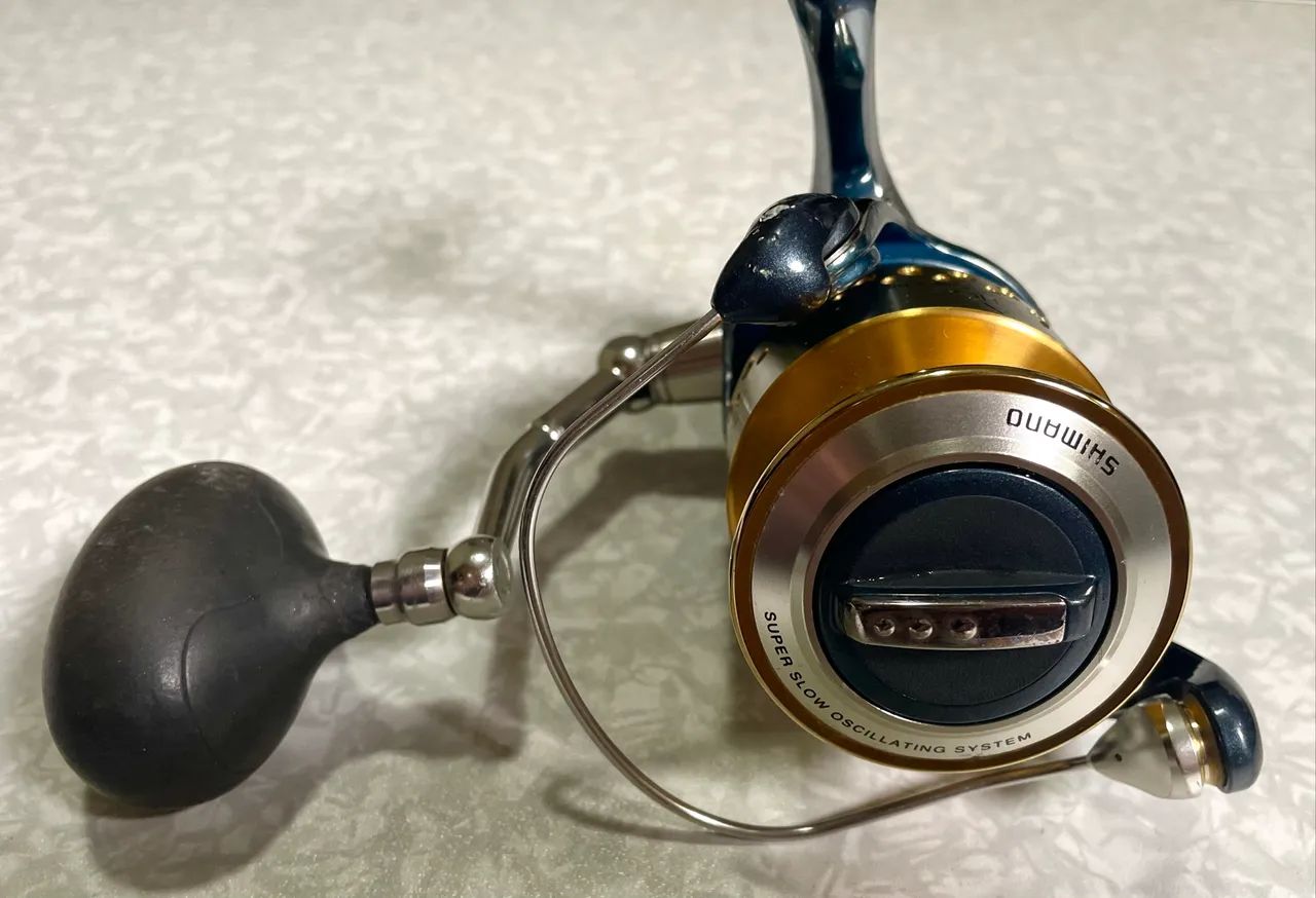 Molinete Shimano Stella 5000 HG - Japan - Manivela apenas direita