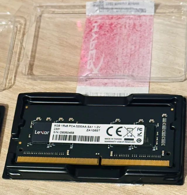 2x Memória RAM 8 GB (Notebook) - Foto 2