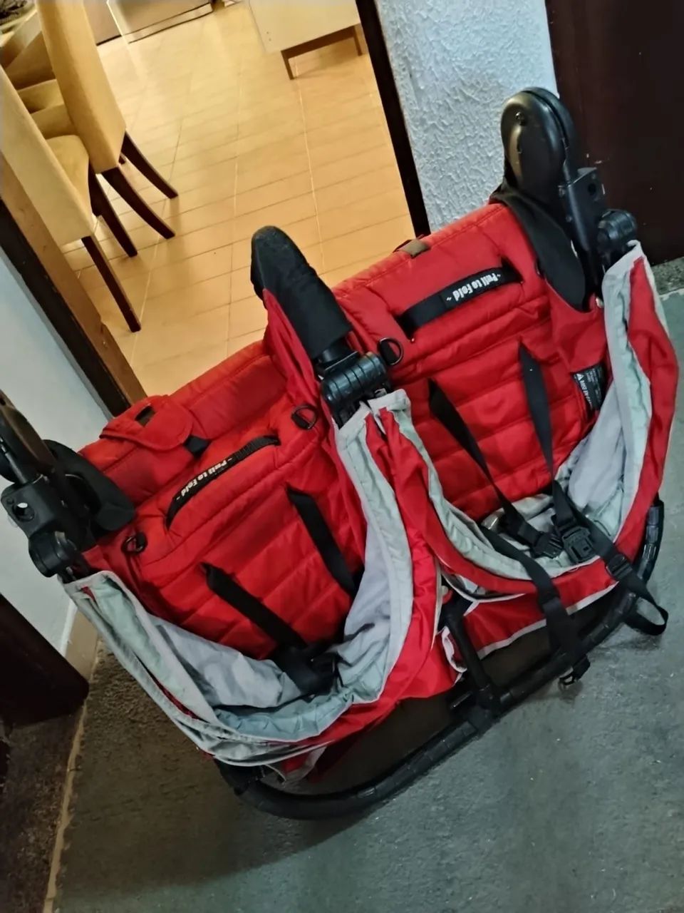 Carrinho de bebê duplo baby jogger - Foto 4