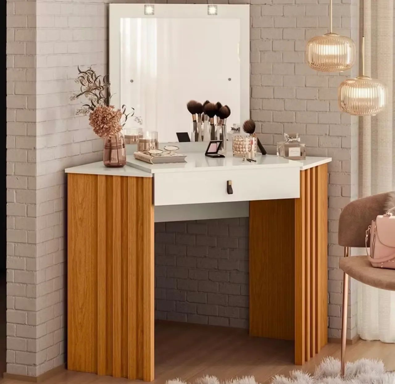 Penteadeira camarim de canto 