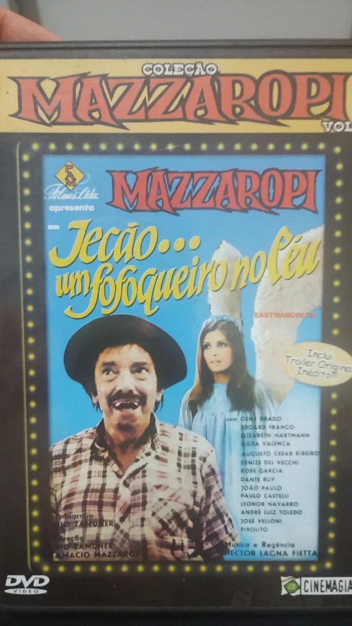Mazzaropi coleção 3 filmes dvd  - Foto 3