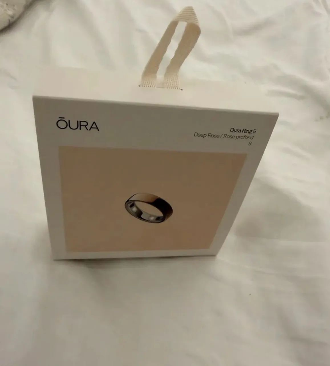 Oura Ring 5 - Deep Rose tamanho 9 - Foto 2