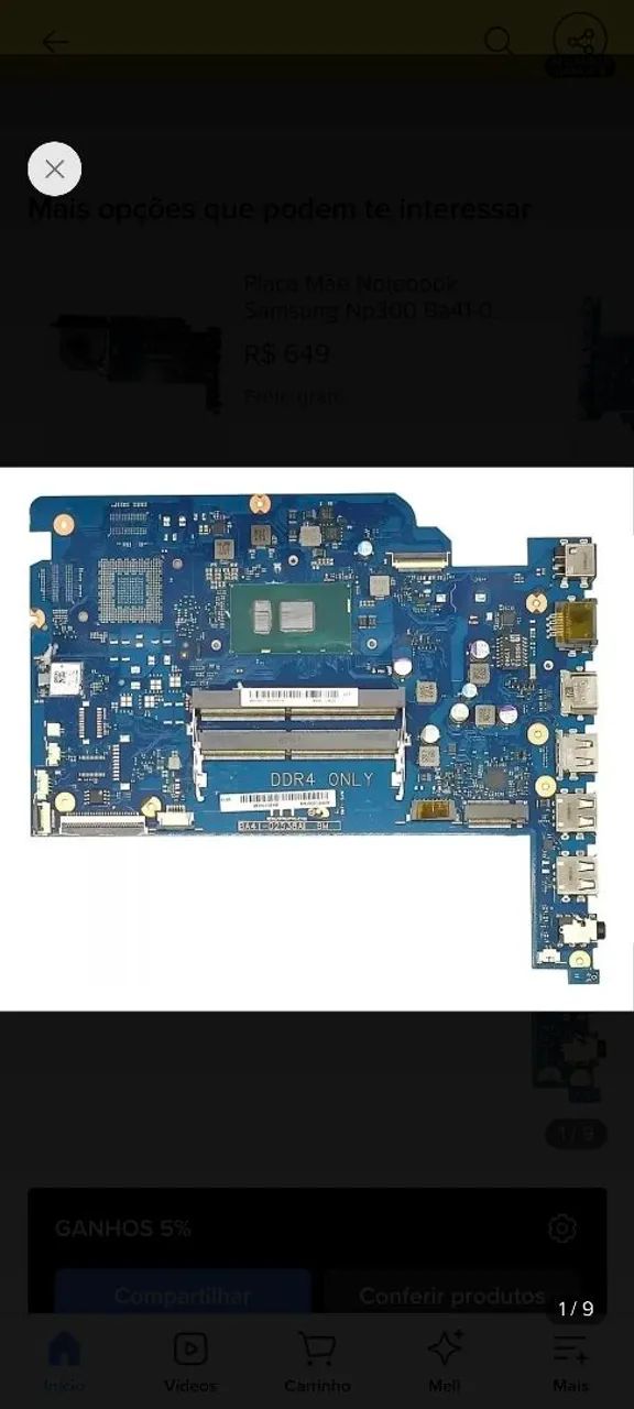VENDO PLACA MAE SAMSUNG NP300E5K - Foto 2