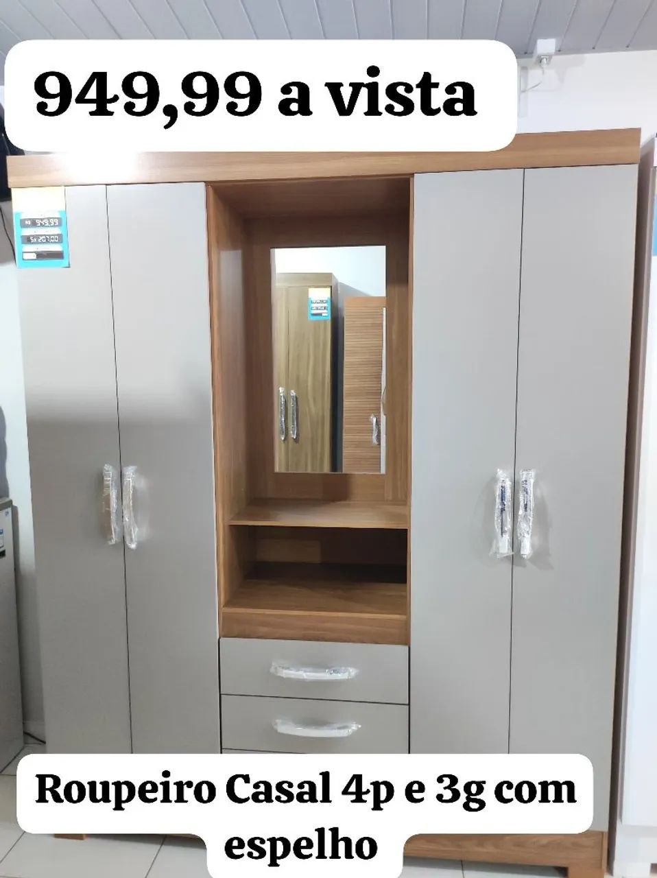 Guarda roupa de casal novo