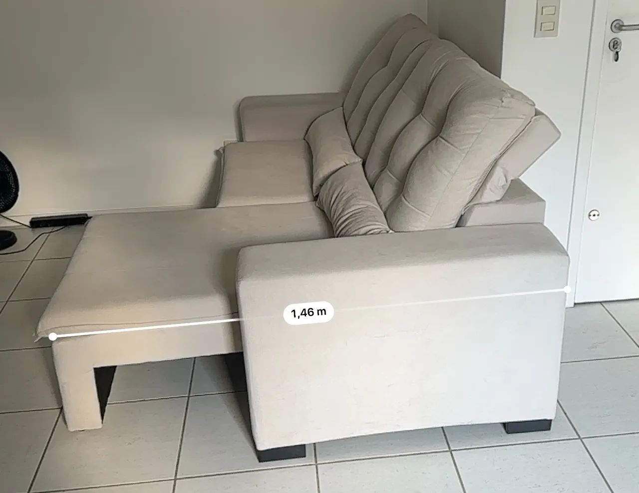 Sofá retrátil 2m - Foto 4