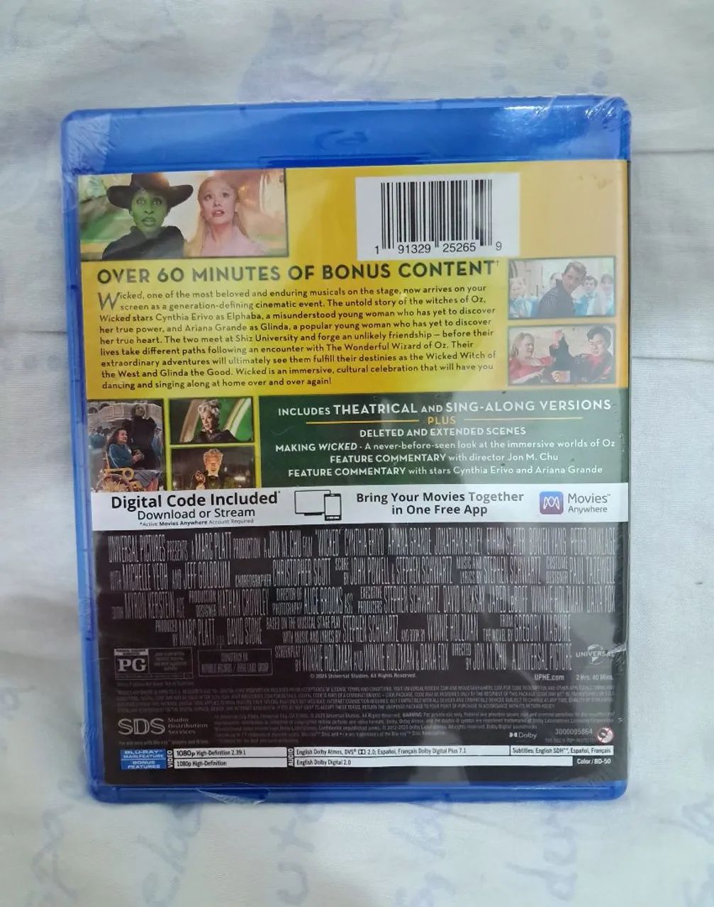 Wicked Parte 1 - Blu-ray Importado - Lacrado - Foto 2