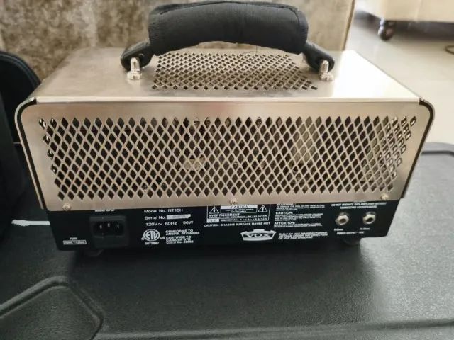 Cabeçote Vox Night Train 15w com bag zerado - Foto 3