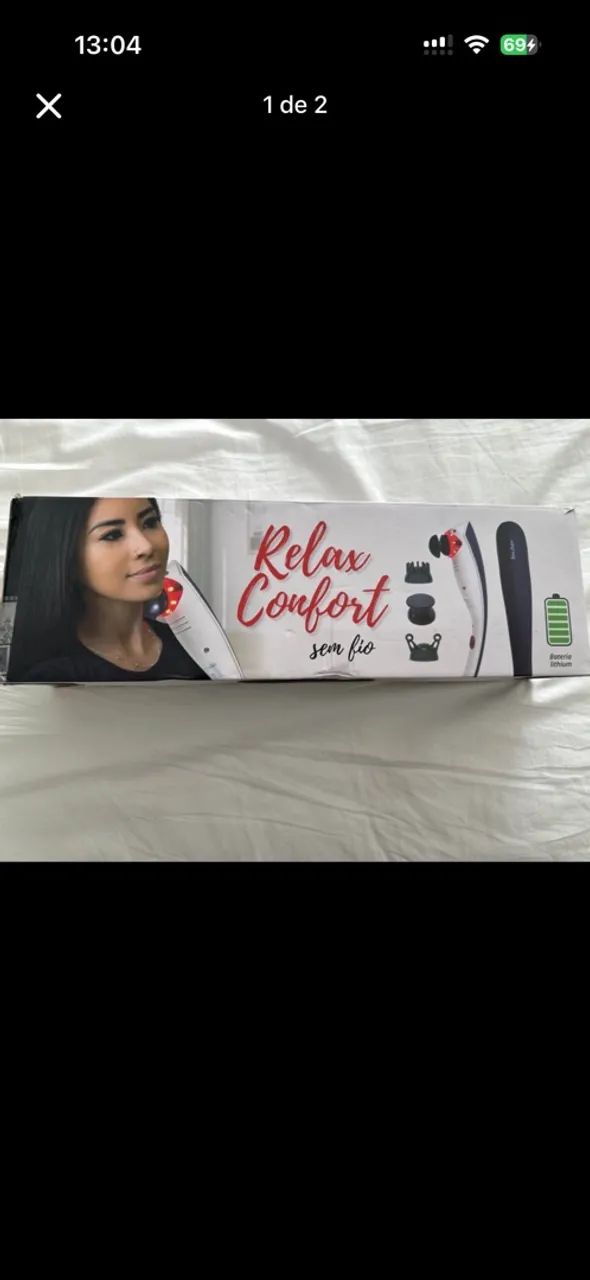Massageador infra vermelho 