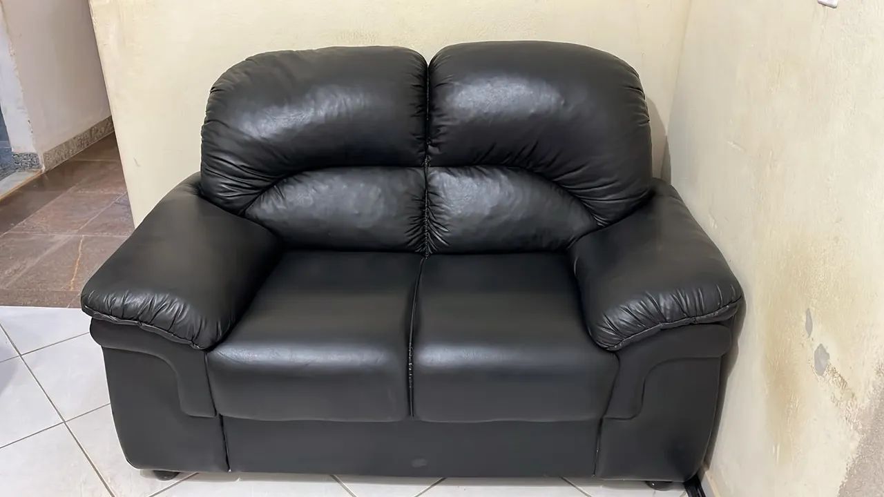 Sofá em corino