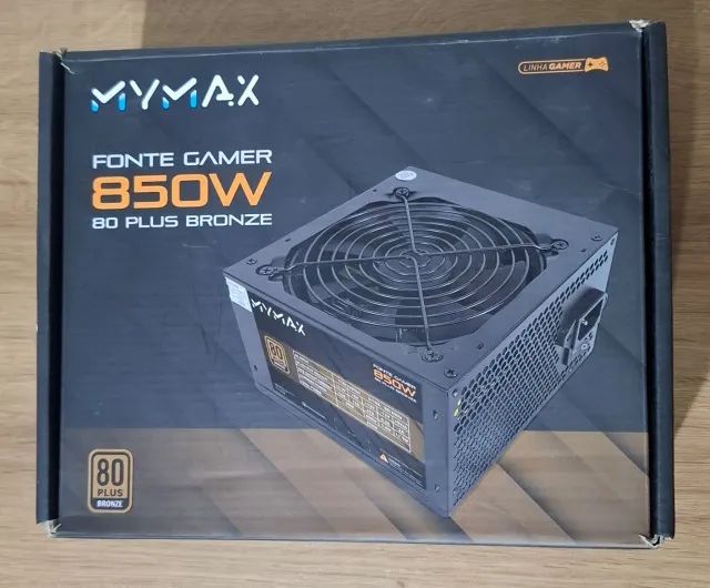 Fonte Gamer ATX 850W 80 Plus Bronze