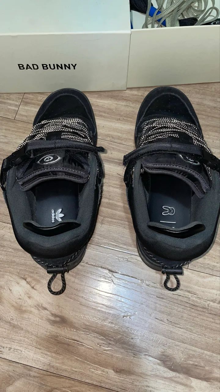 Adidas Forum Low x Bad Bunny - Preto - Foto 3