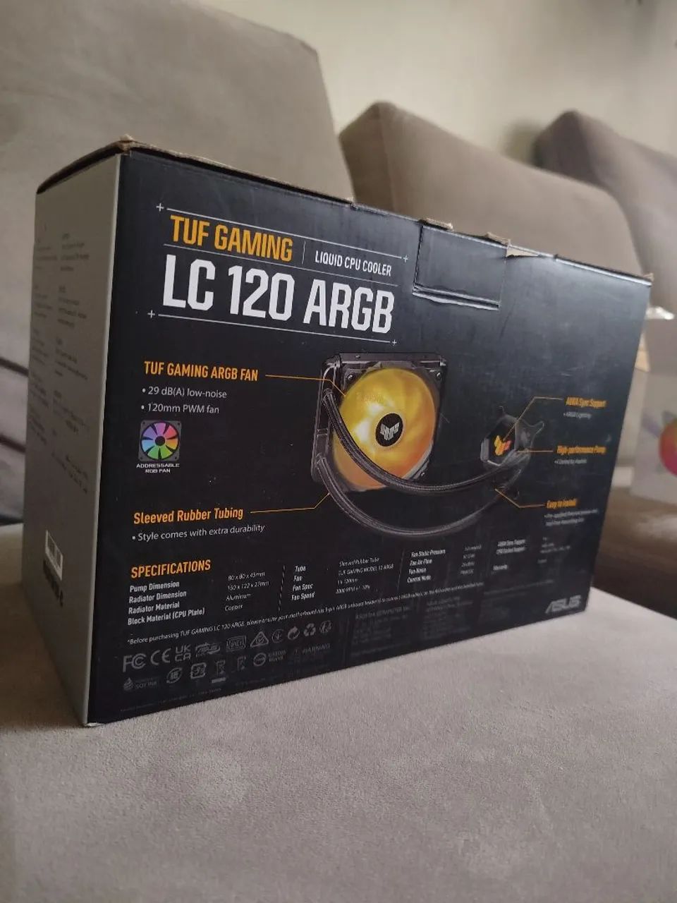 Walter cooler Asus LC 120 argb - Foto 3