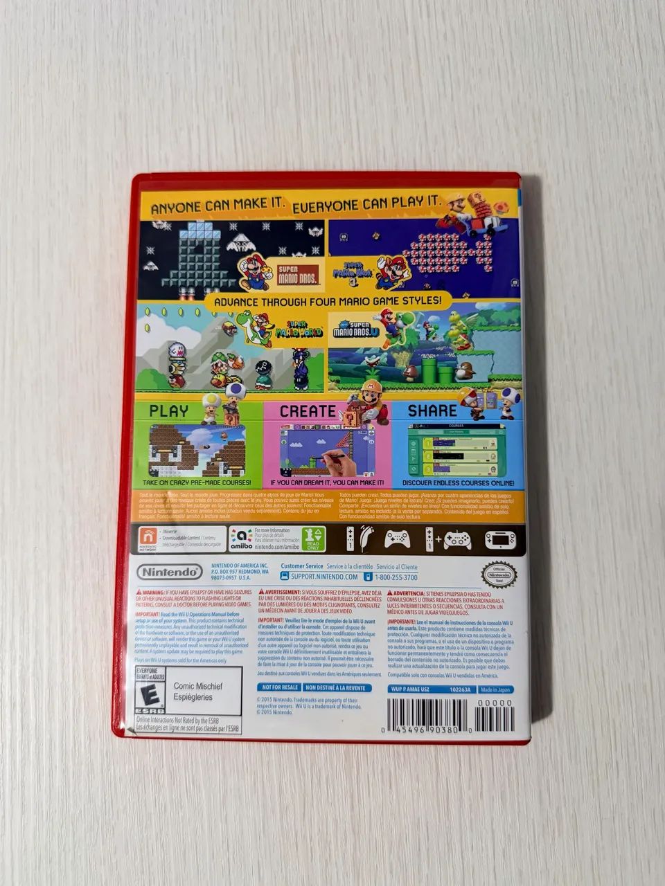 Jogo Super Mario Maker Wii U - Foto 3