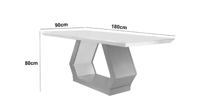 Mesa de Jantar com vidro e com 6 Cadeiras - Foto 3