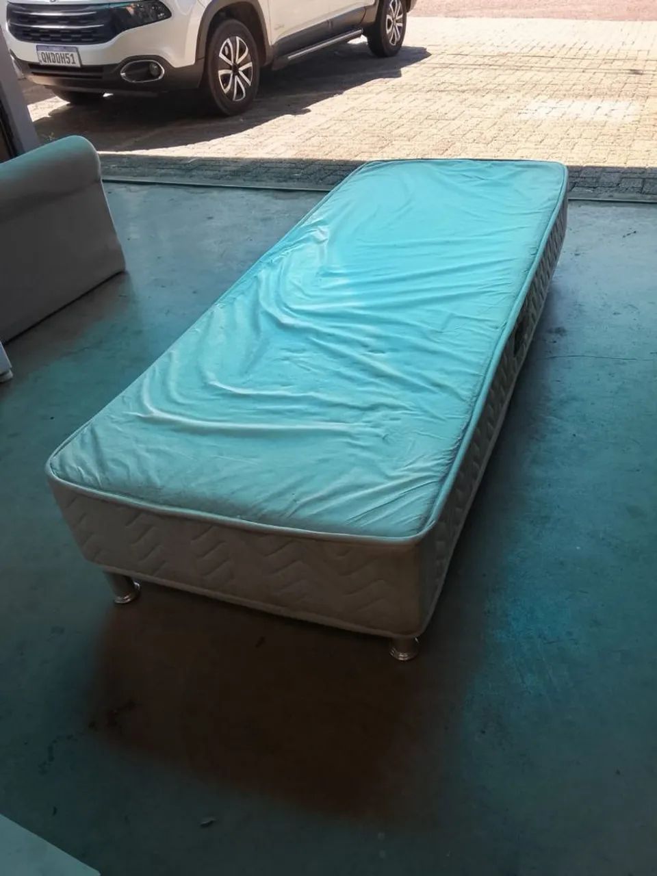 Cama box solteiro USADA ENTREGA dentro de Uberlândia MG  - Foto 4