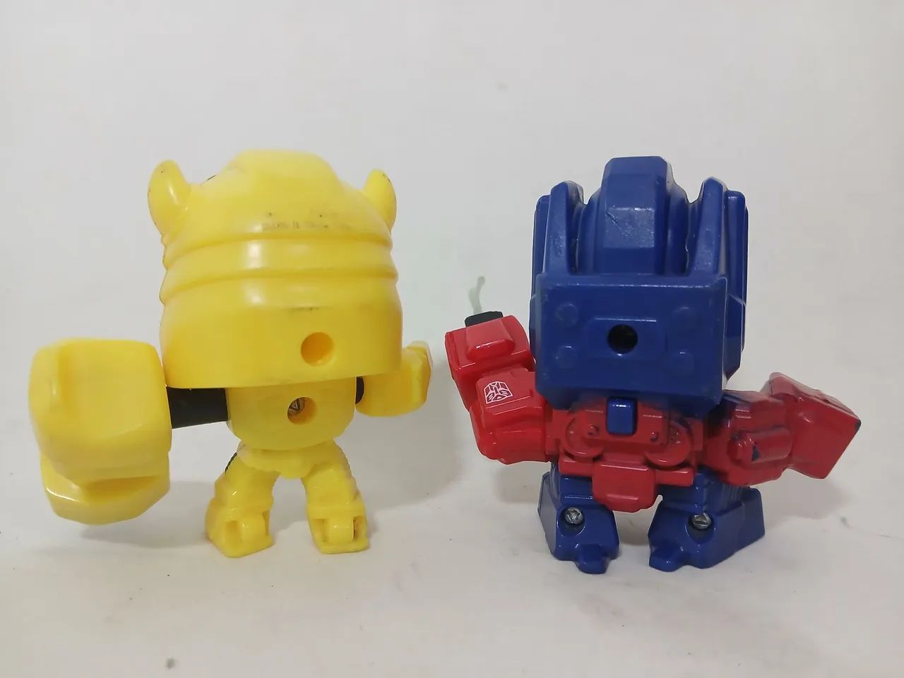 Miniaturas Colecionáveis Transformes Optimus Prime e Bumblebee - Foto 5