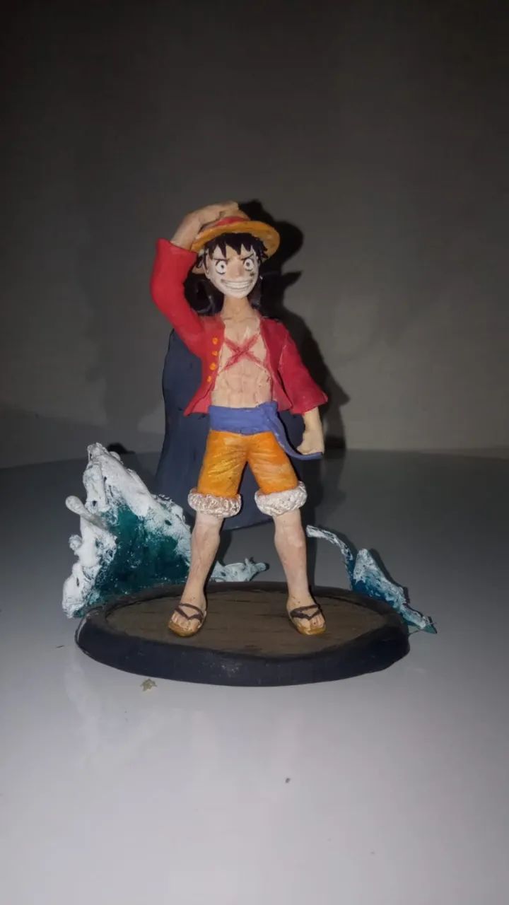 Luffy One Piece - Peça Artesanal