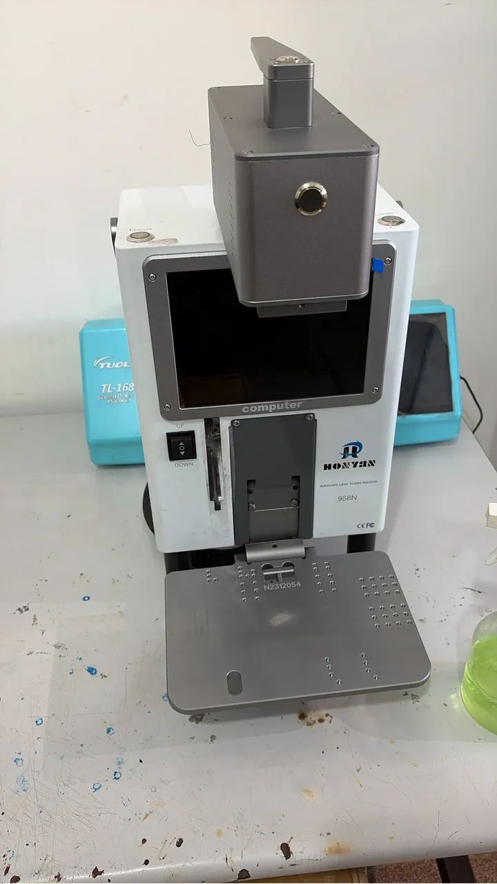 Máquina Laser 958n + eixo rotativo + NF - Equipamentos Para