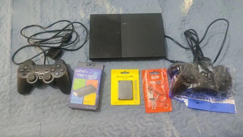 Playstation 2 completo com jogos