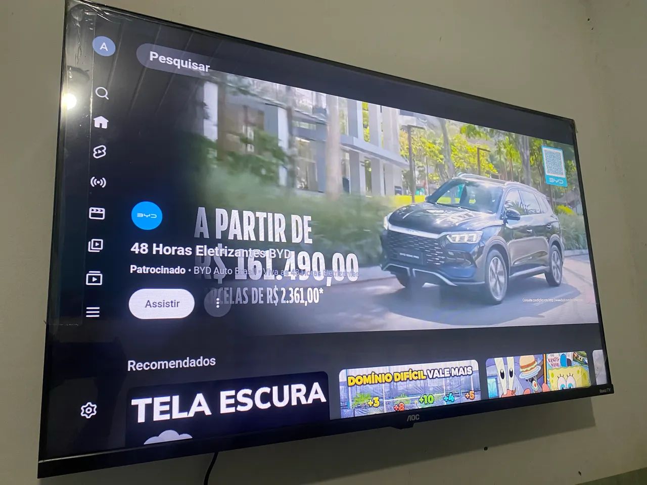 TV AOC ROKU SMART 43 POLEGADAS - Foto 2