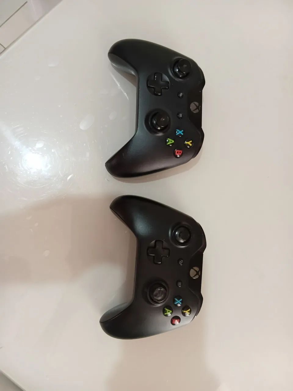 2 controles de vídeo games funcionando XBOX original