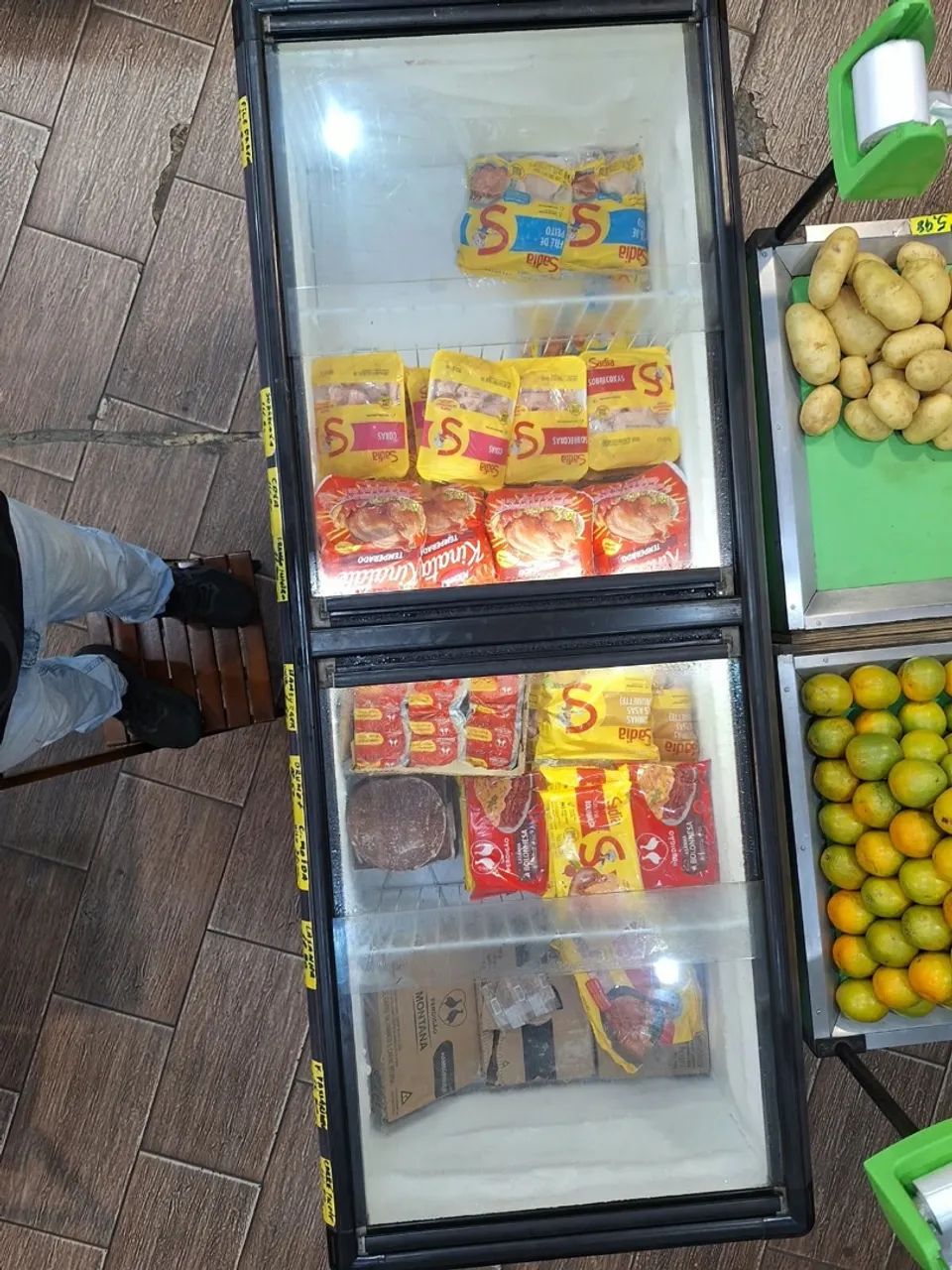 Ilha para congelados 