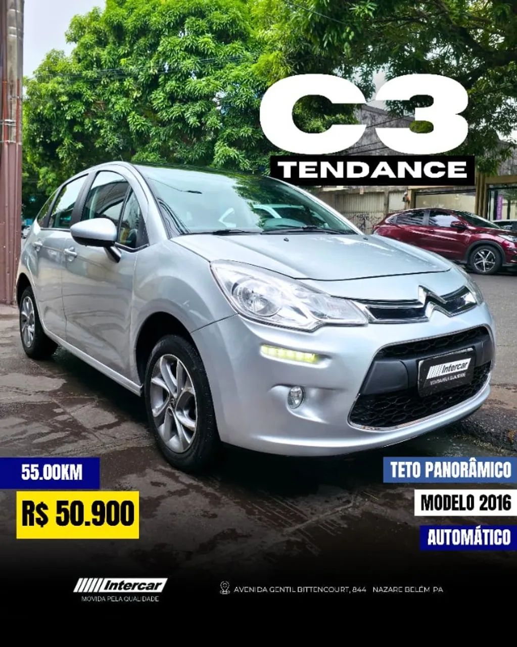 Citroën C3 C3 Tendance 1.6 VTi Flex Start 16V Aut. 2016