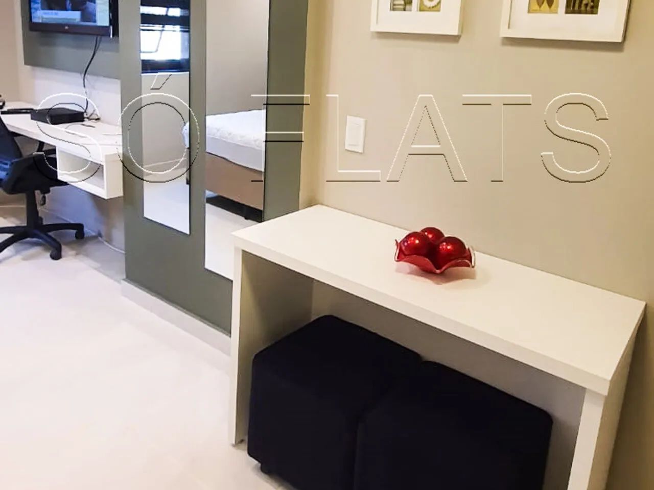 Flat QI Inteligence para venda com 24m², 01 dormitório e 01 vaga de garagem - Foto 2