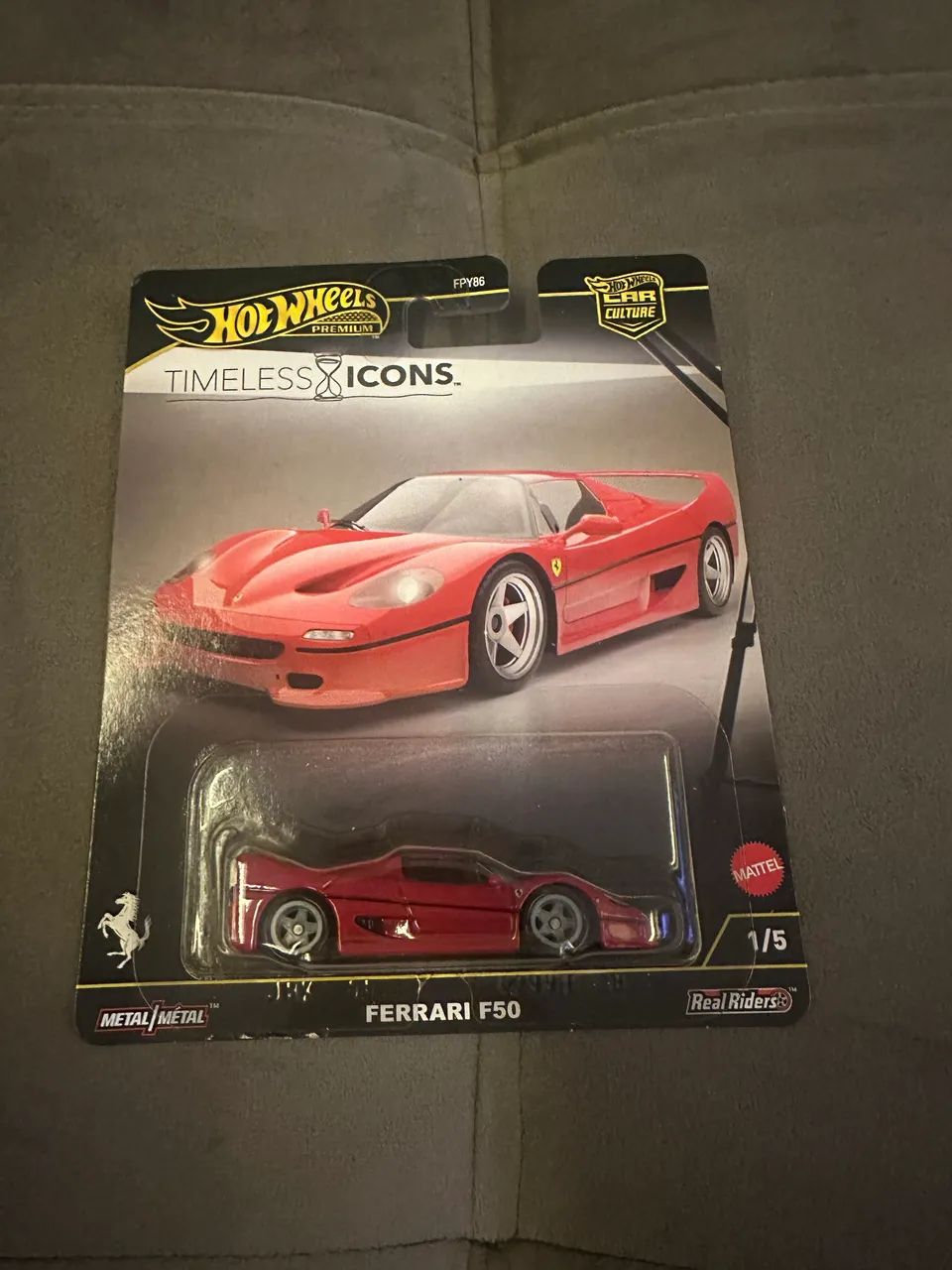 Hotwheels Ferrari f50 1/64. - Hobbies e coleções - Campina Grande