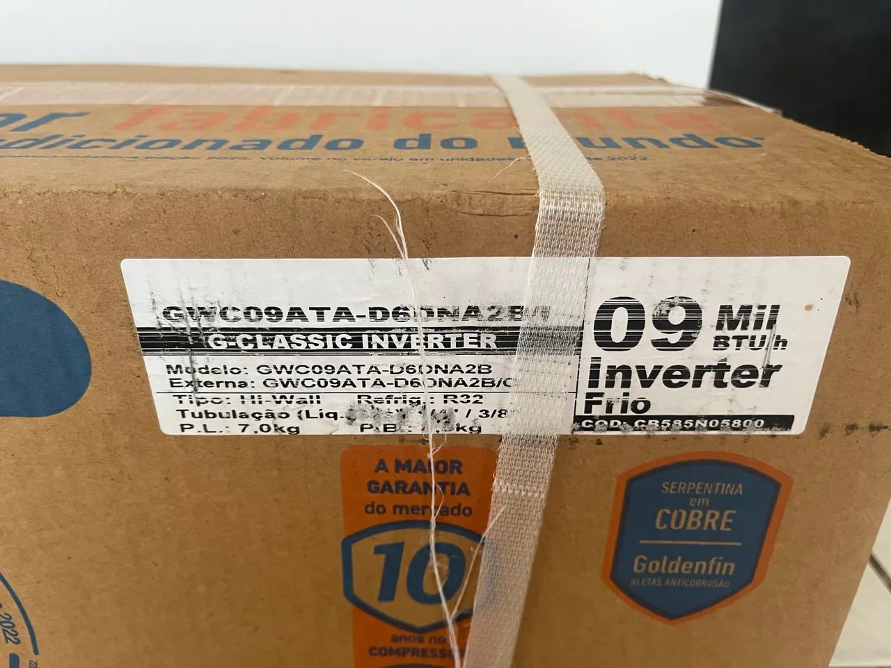 Ar condicionado gree NOVO 9.000 btus - Foto 4