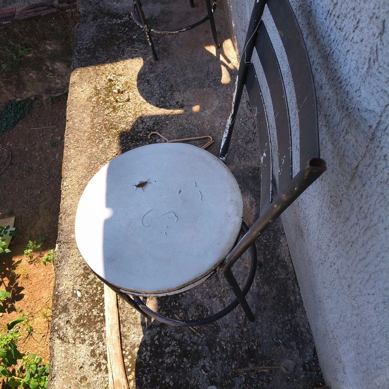 3 Cadeiras de ferro para reforma  - Foto 5