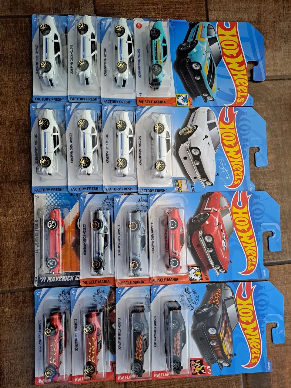 Coleção de Mavericks hot wheels 