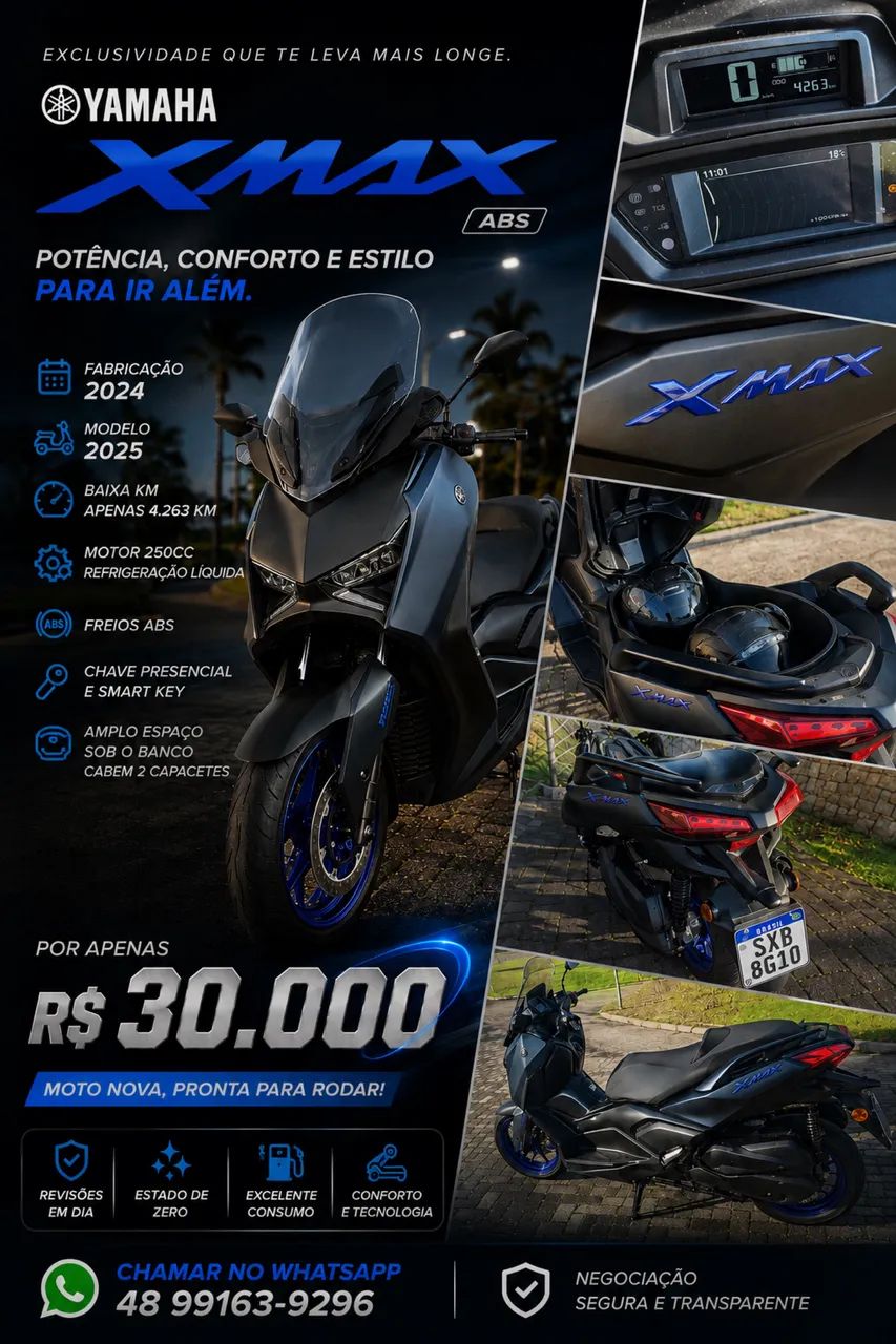 Moto YAMAHA XMAX 