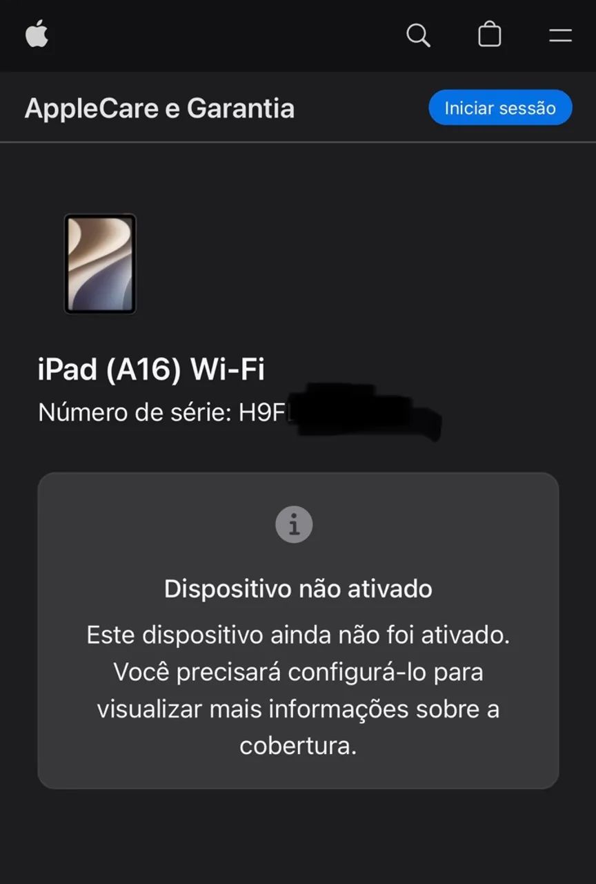 iPad A16 128GB Wi-Fi - Novo (LACRADO) - Foto 4