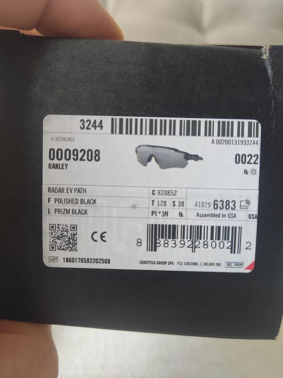 Óculos Oakley Radar preto original  - Foto 5