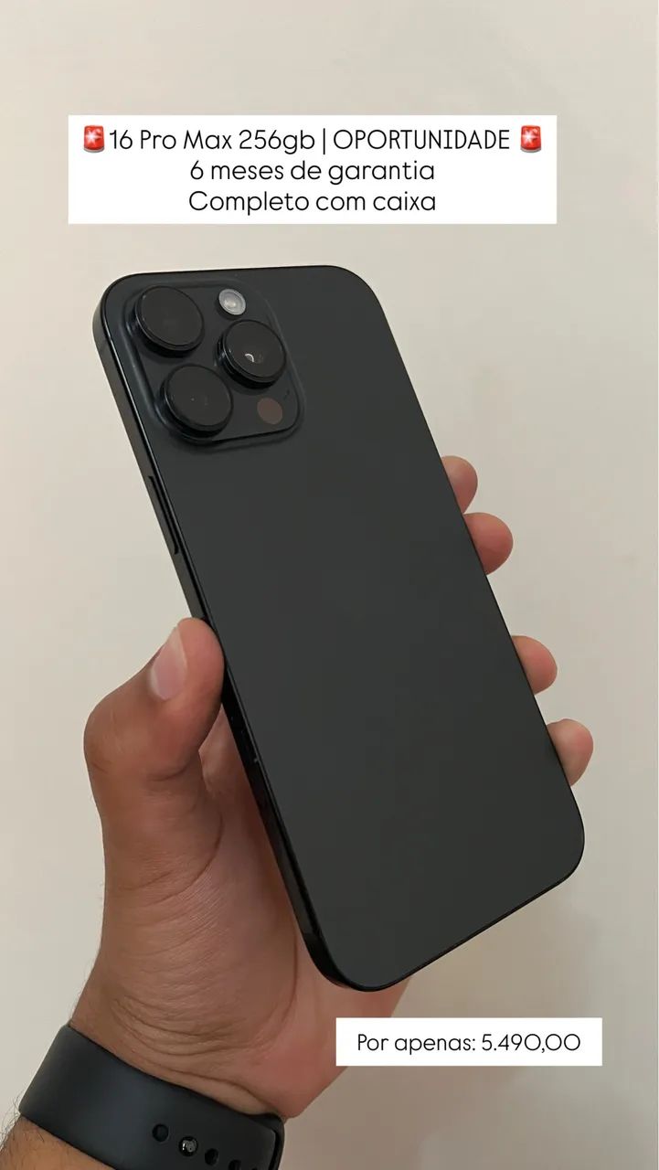 IPhone 16 Pro Max 256gb | OPORTUNIDADE - Foto 2