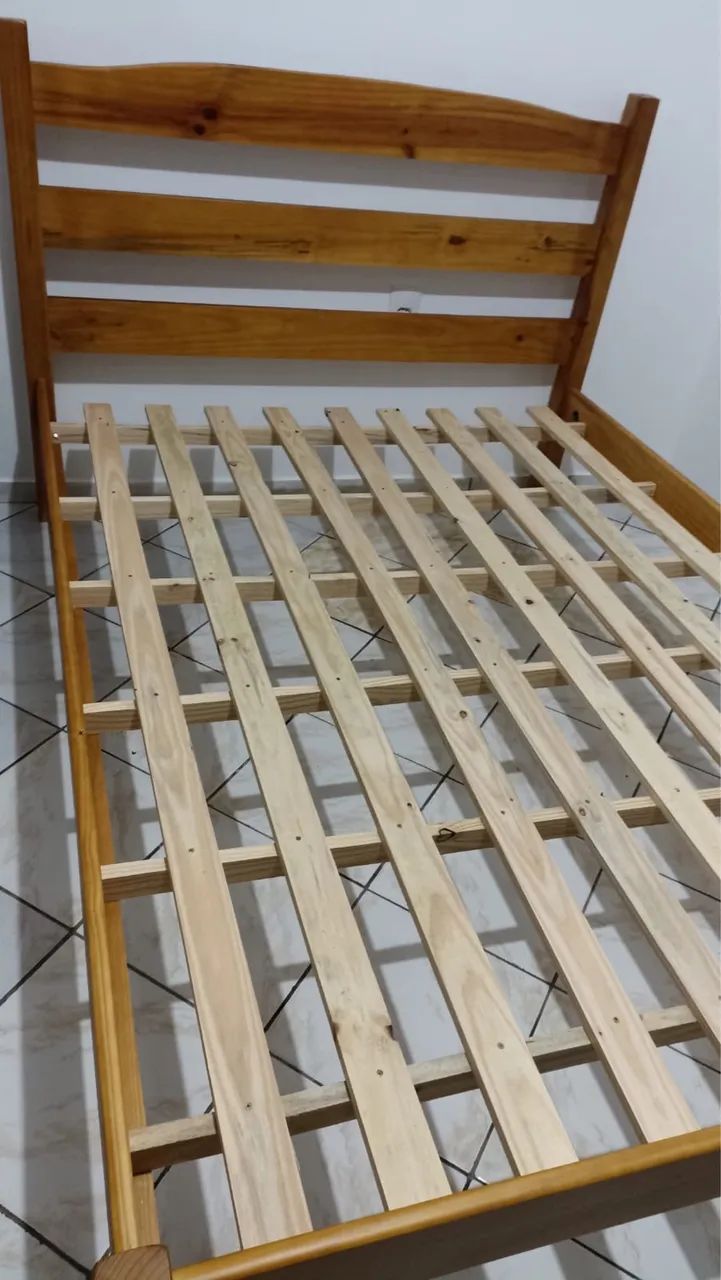 Vendo cama e colchão padrão  - Foto 2