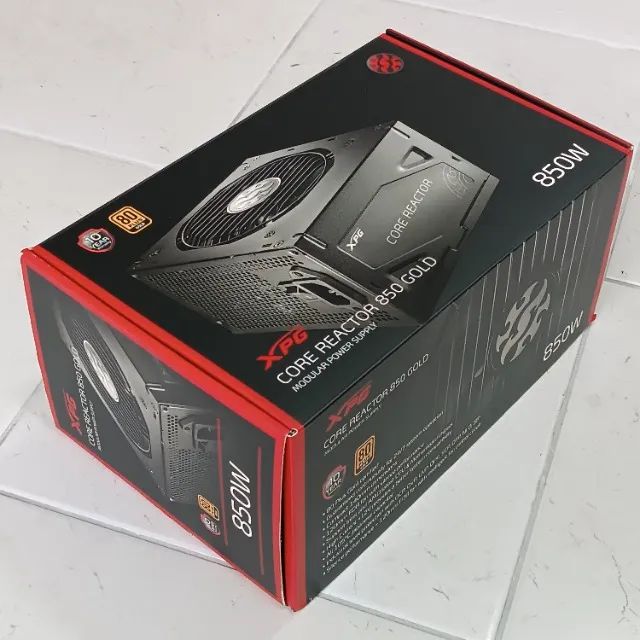 Caixa Vazia Original XPG Core Reactor 850W 80 Plus Gold