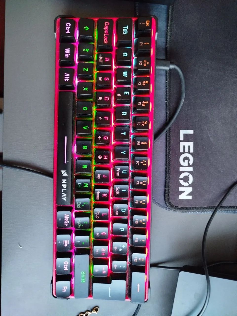 TECLADO NPLAY CONQUER 3.0