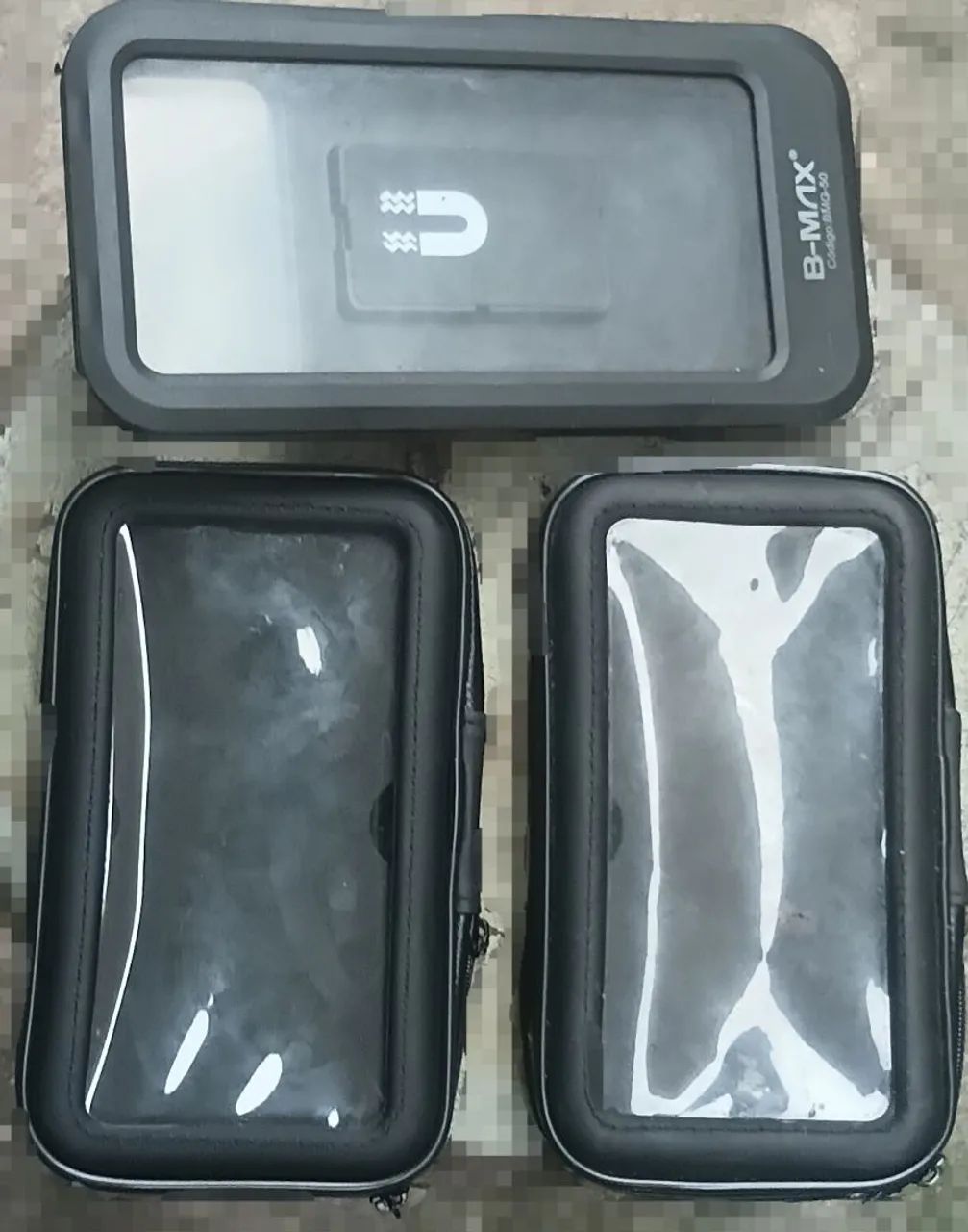 Lote 3 Suportes de Celular para Bicicleta