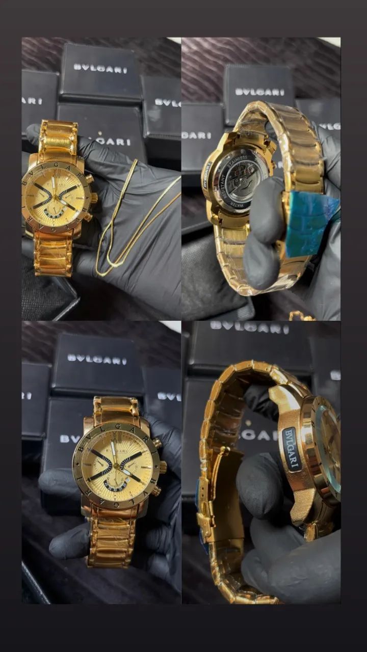 Relógios Fundo de vidro ?Fecho premium ? Acompanha caixa da marca? - Foto 2