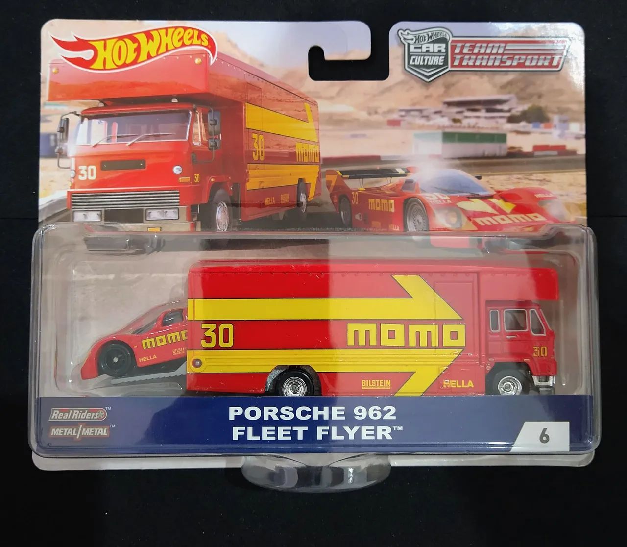Hot Wheels Premium Team Transport - Porsche 962