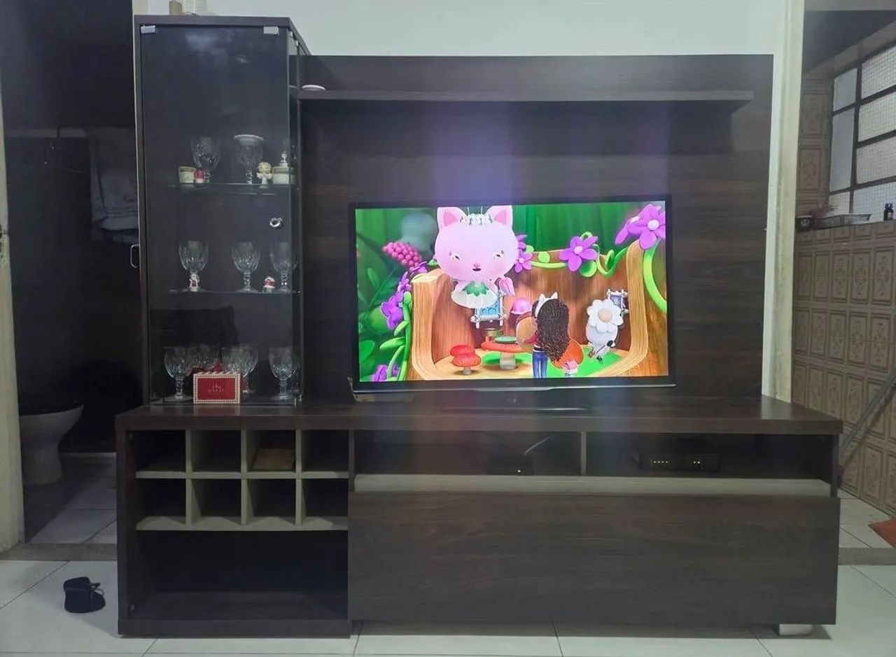 Rack Marrom para sala
