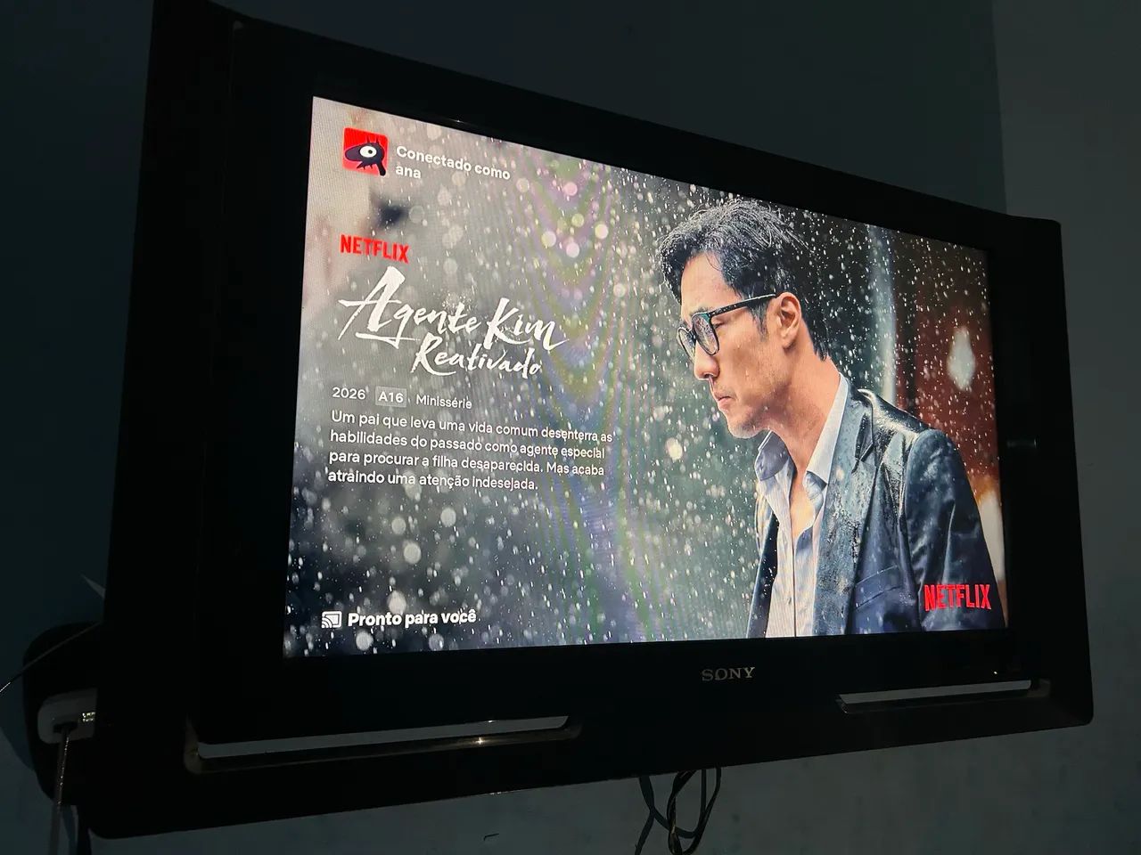 TV Sony Bravia 32" + Google Chromecast 2 (Transforma em Smart)