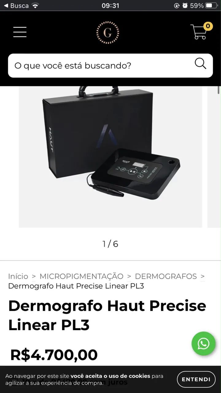 Dermografo Micropigmentação 
