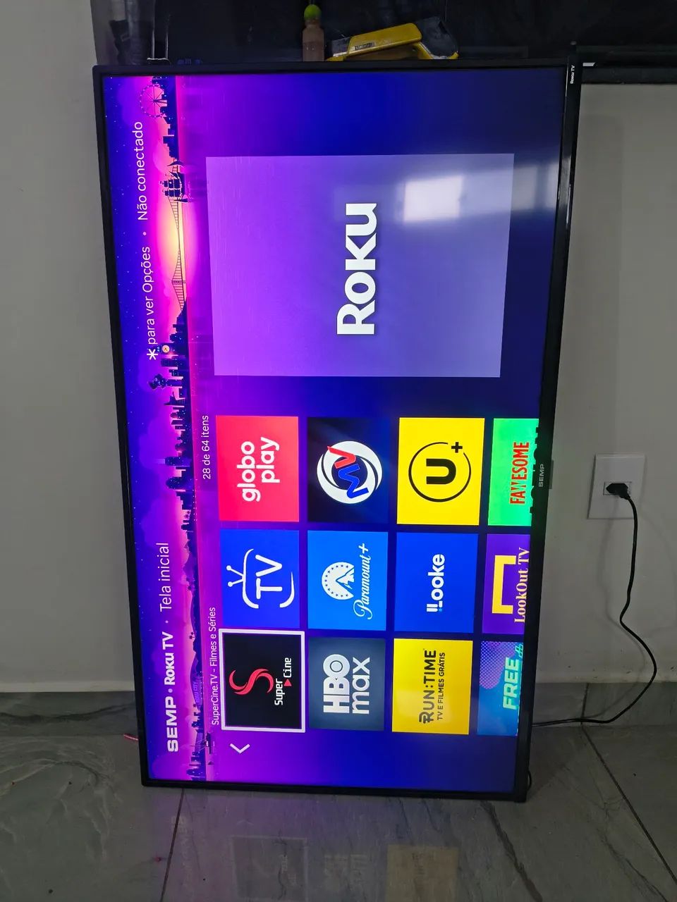 Televisão Semp Toshiba 50 polegadas 
